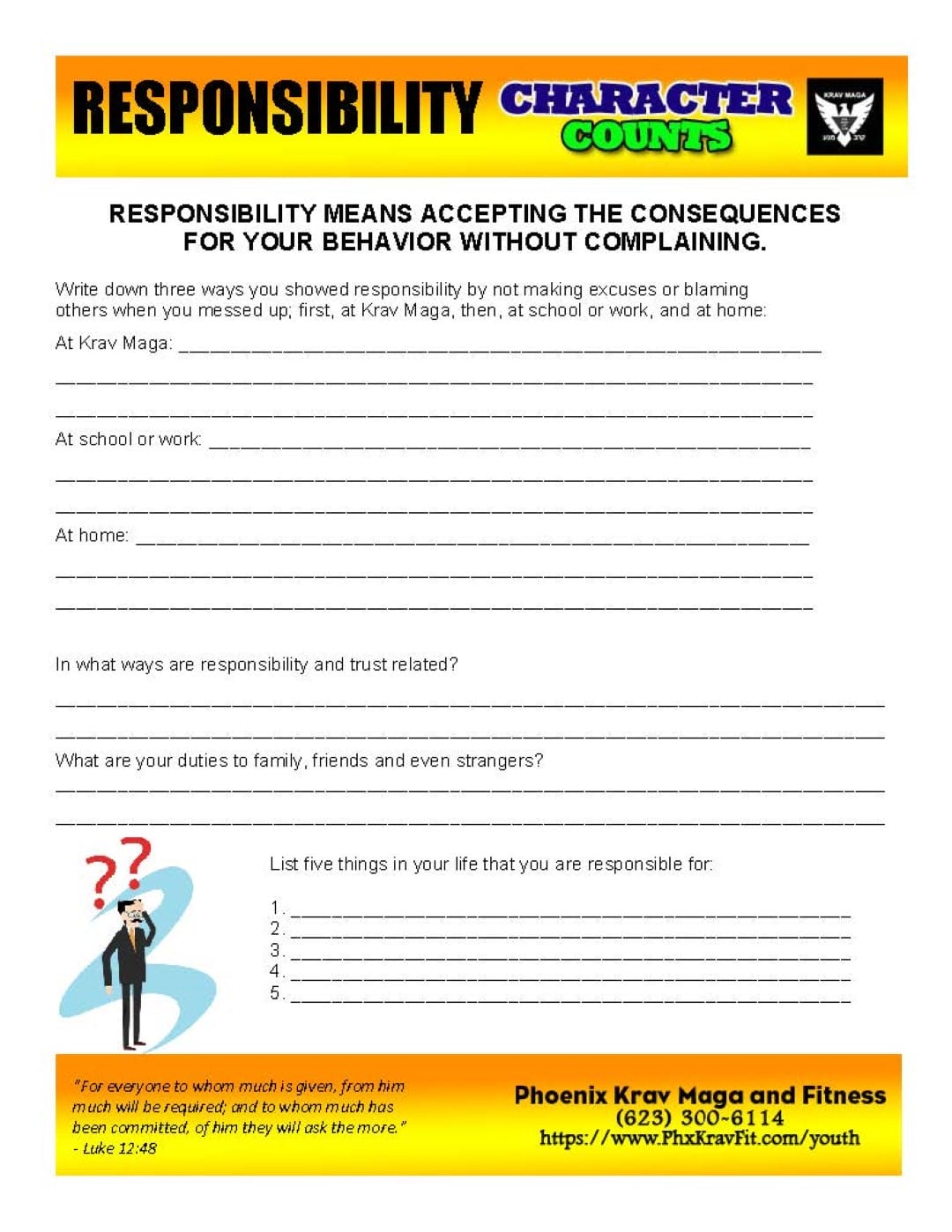 Level 1-Responsibility